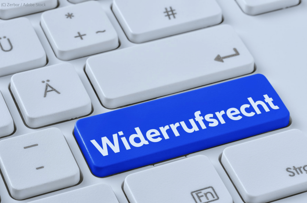 Widerrufsrecht