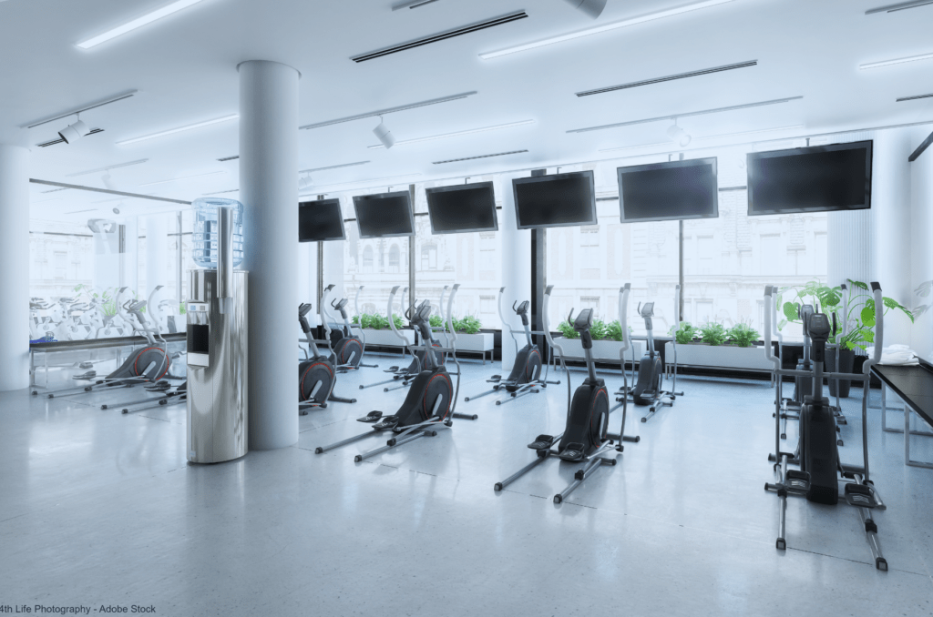 Personalloses Fitnessstudio