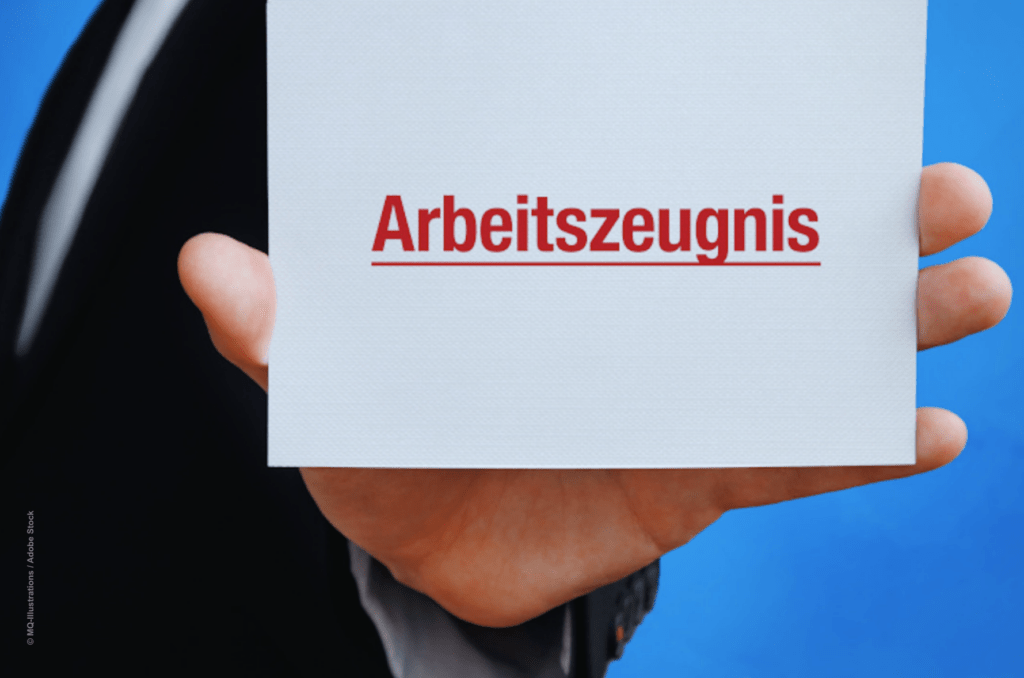 Arbeitszeugnis